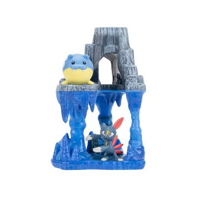 Pokemon Select 6''Ice Cave with Spheal and Sneasel Environment Figure Pack