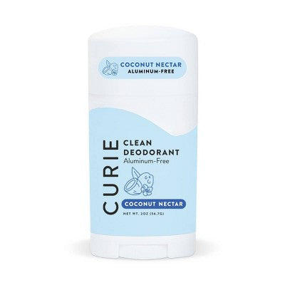 Curie Solid Deodorant Stick Coconut Nectar - Aluminum-Free 2oz
