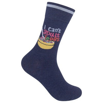 'Can't Adult Today' Socks