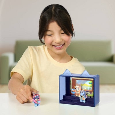 Bluey Fuzzies Episode Pack Magic Xylophone Display Case and Figures