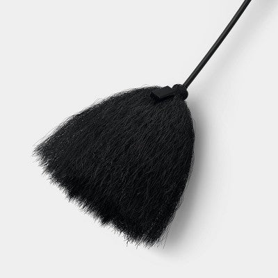 Lit Halloween Witch's Broom - Threshold (LOCAL PICKUP ONLY)