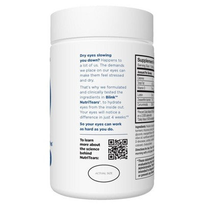 Blink NutriTears Supplement for Dry Eyes Softgels - 50ct
