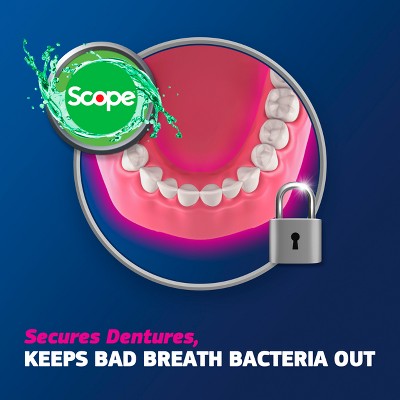 Fixodent Plus Scope Precision Hold & Seal Denture Adhesive - 2.0oz/2pk