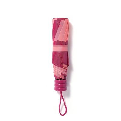 Vivitar Collapsible Umbrella Red/Pink Checkered