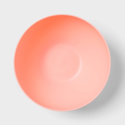 119 fl oz Single Packable Serving Bowl Coral - Sun Squad