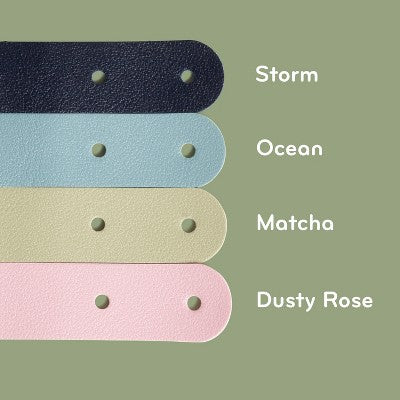 U Brands 4ct Vegan Leather Cord Straps