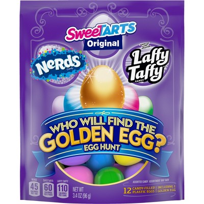 SweeTARTS Easter Egg Hunt Golden Eggs - 3.4oz/12ct