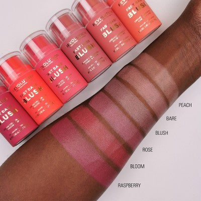 Makeup Revolution Fast Base Blush Stick - Rose - 0.49oz