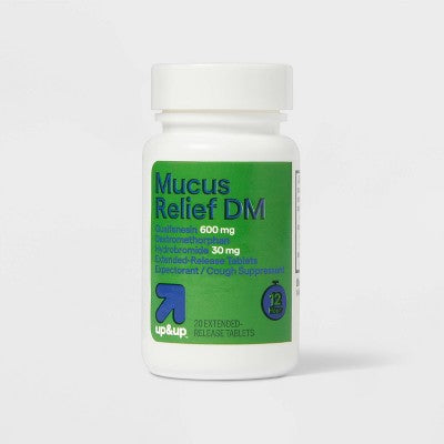 Mucus Relief DM Extended Release Tablets - 20ct - up&up