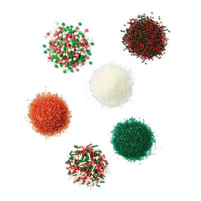 Christmas Decors- 6 Cell Sprinkles - 7.27oz - Favorite Day