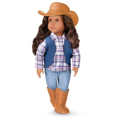 Our Generation Carolyn 18" Cowgirl Doll in Western-Inspired Outfit