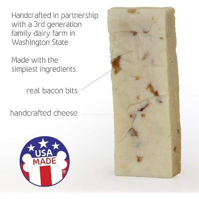 Himalayan Dog Chew Yak Cheese Dog Chews - Bacon Flavor Large - 1 Stick
