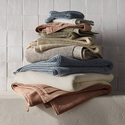 4pk Modal Washcloths White - Casaluna