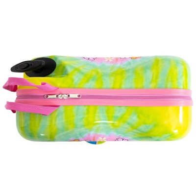Disney Stitch Checked Hardside Ride on Luggage - Stitch