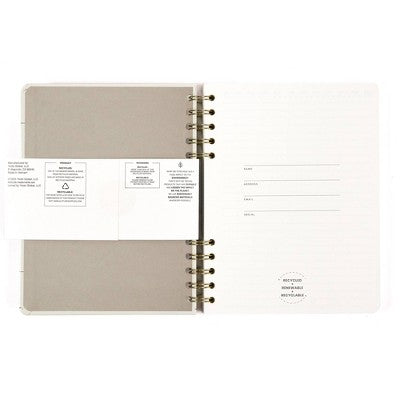 Altitude 160pg Ruled Journal 6"x8" With Erasable Cover And Wet Erase Marker