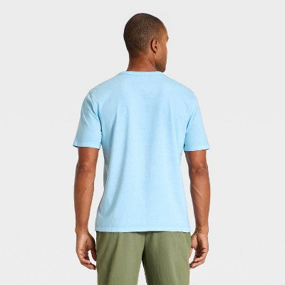 Men's Vintage Short Sleeve Pocket T-Shirt  L