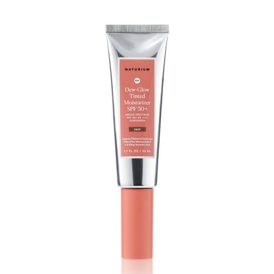Naturium Tinted Dew Glow Moisturizer - SPF 50- 1.7 fl oz- Deep