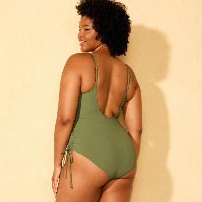 Women's  Medium Coverage One Piece Swimsuit  XS