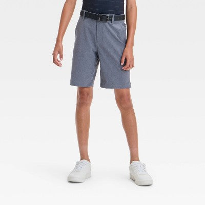 Boys' Golf Shorts - All In Motion Heather Blue 7