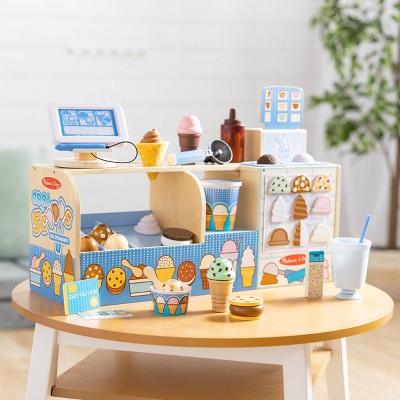 Melissa & Doug Wooden Cool Scoops Ice Creamery Play Food Toy (LOCAL PICKUP ONLY)