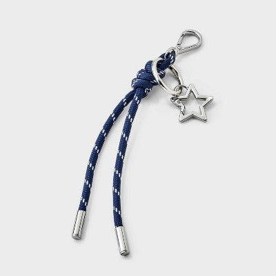 Grayson Threads Kids' Star Rope Bag Charm - Navy