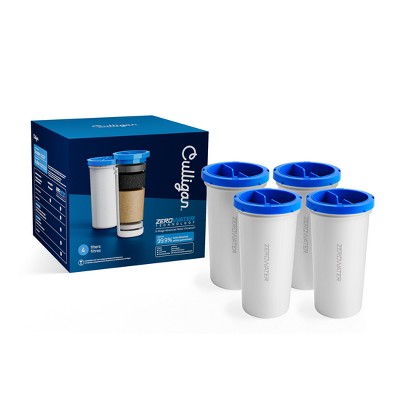 Culligan with ZeroWater Technology 4pk Replacement Filter