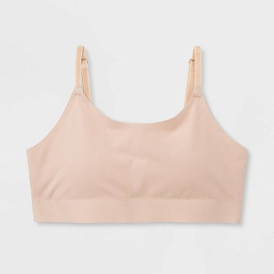 Girls' Microfiber Bonded Bra - art class Beige XL