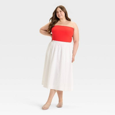 Women's Tube Top - A New Day Red XXL