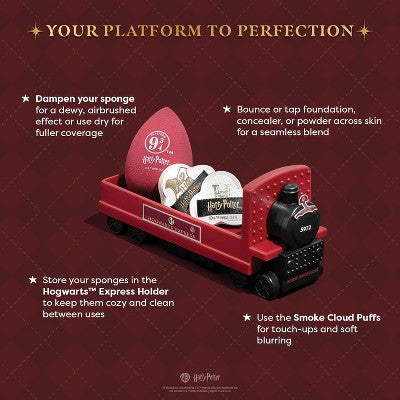 Profusion Cosmetics Harry Potter Holiday | Hogwarts™ Express Sponge Set - 4 PC