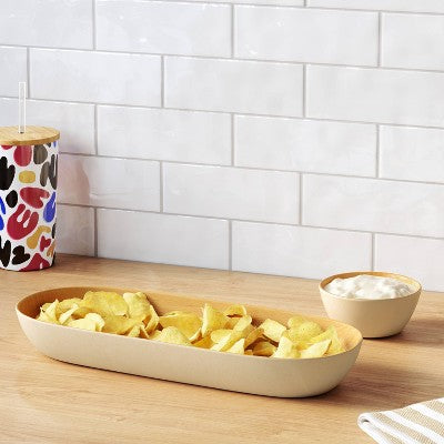 Serving Tray and Dip Bowl Set - Room Essentials