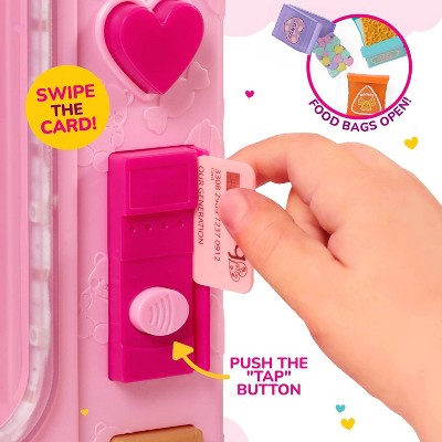 Our Generation Snacktime Fun Pink Vending Machine & Play Food Set for 18" Dolls