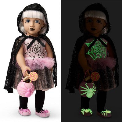 Our Generation Venessa Halloween Collectible 18" Spider Doll Keepsake Collection 2026 Celebration Series - Blonde Hair/Light-Blue Eyes