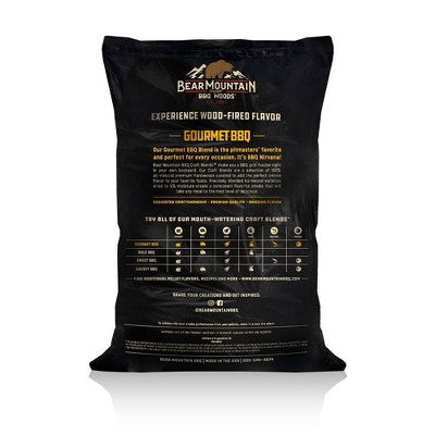 Bear Mountain BBQ 20lbs Outdoor Craft Blend Pellets - Gourmet BBQ: Compatible with Traeger, Grill Fuel, Firewood Alternative (LOCAL PICKUP ONLY)