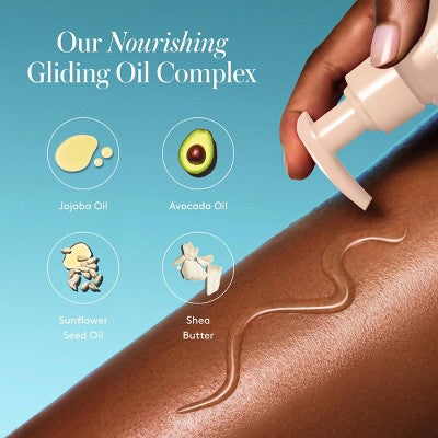 Athena Club Glossy Shave Oil - Golden Vanilla - 8 fl oz