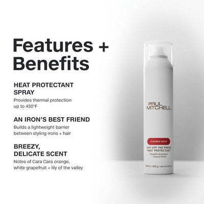 Paul Mitchell Hot Off The Press Heat Protector Styler - 6 fl oz