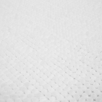 20"x32" Everyday Chenille Bath Rug White - Room Essentials: Machine Washable, Tufted Polyester, Non-Slip Backing