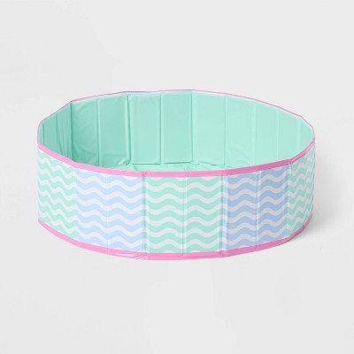 12" x 40" Round Framed Dog Pool - Sun Squad