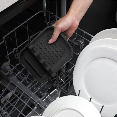 Cook With Color Silicone Utensil Rest Gray
