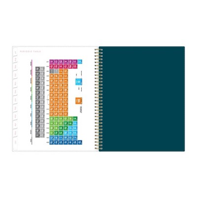 Blue Sky July 2024 - June 2025 8.5"x11" Weekly/Monthly Wirebound Planner Frosted PP Emery: Academic Agenda for Adults