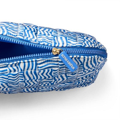 Sonia Kashuk Large Travel Makeup and Toiletry Bag Set - 2pc - Blue Wave