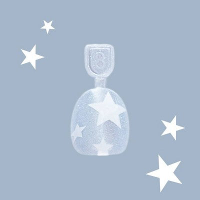 Olive & June Kids' Press-On - XS/S - Blue Jean Superstar - 28ct