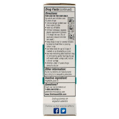 Similasan Ear Wax Relief Drops - 0.33 oz