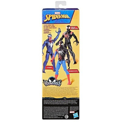 Marvel Spider-Man Venom vs Titan Hero Series Spider-Man Action Figure