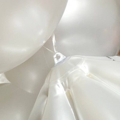 Minnidip 5ct Balloon Garland: Flower in Blush Matte