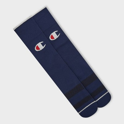 Champion Performance Soccer Socks 2pk - Navy S