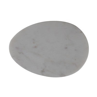 Marble Serving Board White Egg - Bullseye's Playground