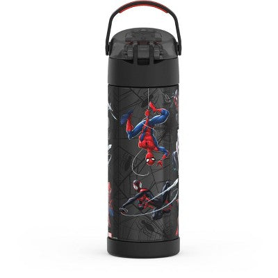 Thermos 16oz Stainless Steel FUNtainer Water Bottle with Bail Handle - Black