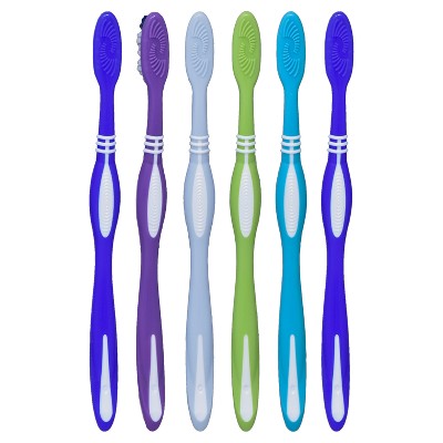 Oral-B Dual Clean Toothbrush - Medium - 6ct
