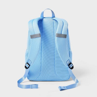 23L Air Mesh Backpack - All In Motion Blue: Solid Laptop Bag, Water Repellent