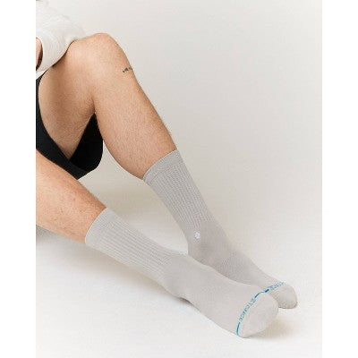 Stance Men's Wavy Crew Socks - Heathered Yellow 6-12